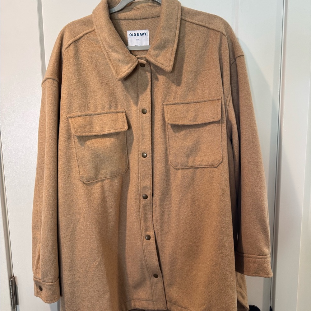 Old Navy Women's Utility Jacket in Tan